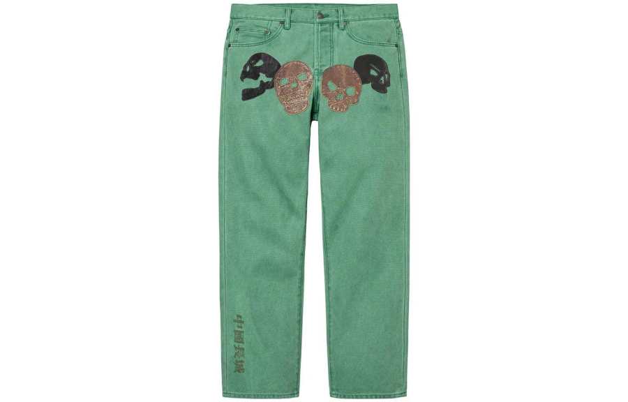 Supreme Supreme X The Great China Wall Canvas 5 Pocket Jean
