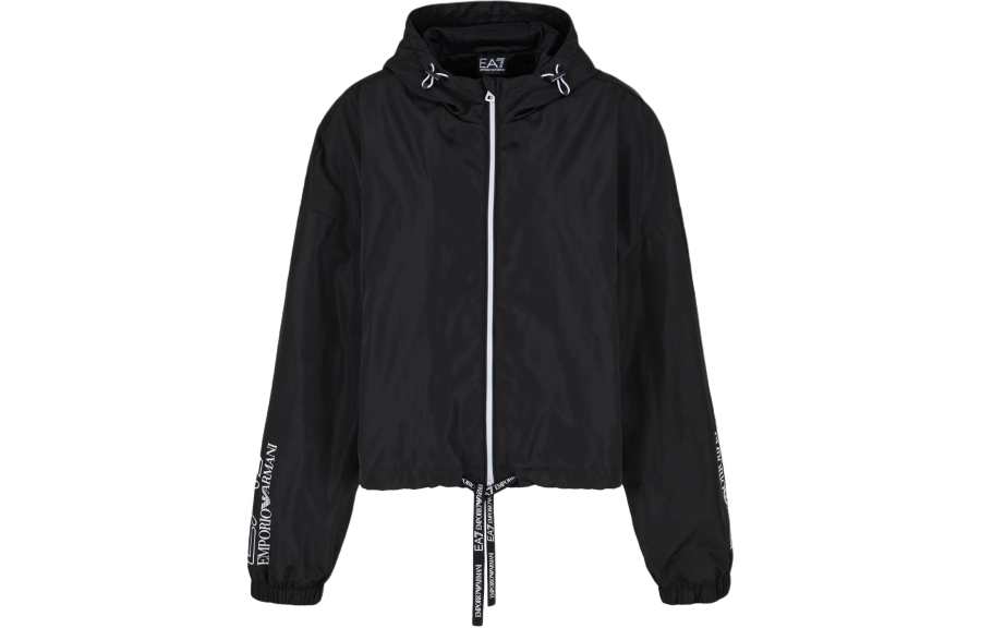 EMPORIO ARMANI EA7 SS24 Jackets & Coats Unisex Black