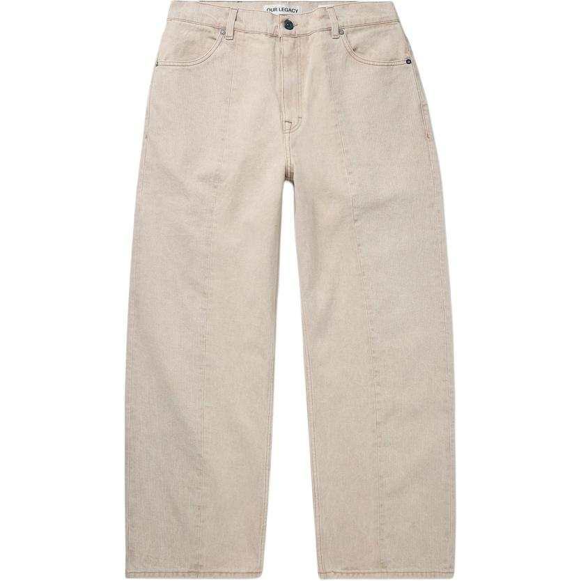 OUR LEGACY SS24 Jeans Men's Light Yellow