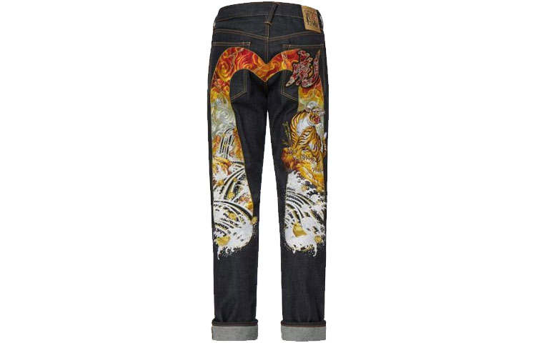 EVISU EVISU SS22 Jeans Men's Denim Blue