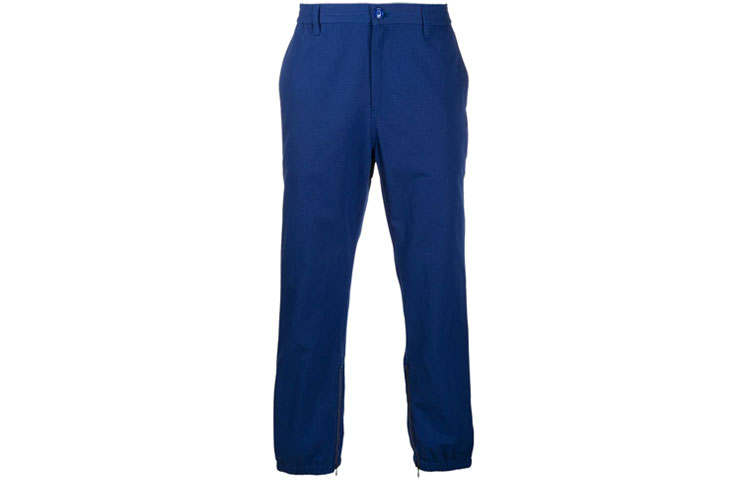 GUCCI Knitted Sweatpants Men's Blue