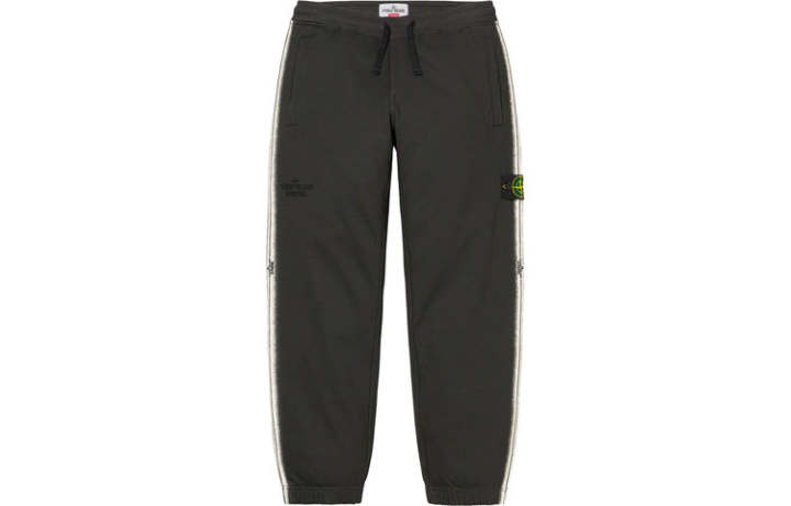 Supreme Supreme X Stone Island Side striped Track Pants