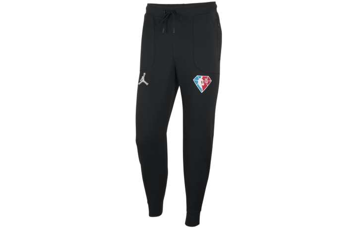 Jordan Jordan Nike Air Jordan NBA 75th Anniversary Edition Knitted Sweatpants Men's Black