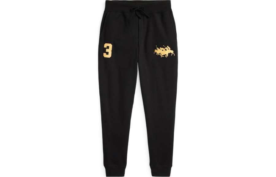 Polo Ralph Lauren FW22 Knitted Sweatpants Men's Black