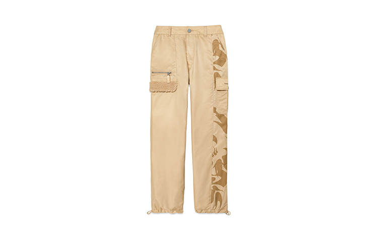 Feng Chen Wang Feng Chen Wang X UGG Feng Chen Wang X UGG Cargo Pants Unisex Ecru Thickened