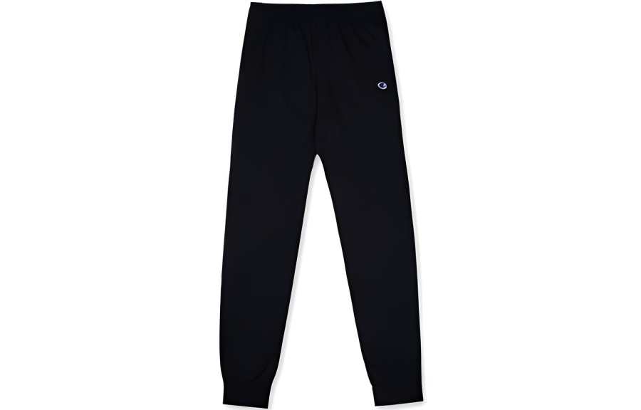 Champion Champion Knitted Sweatpants US Version Unisex Black