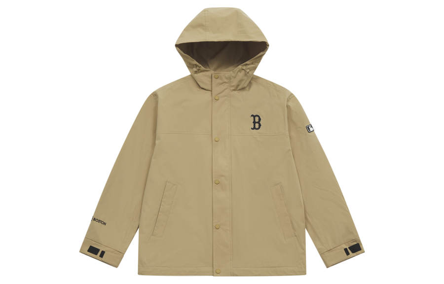 MLB MLB Basic Collection Basic Boston Red Sox SS25 Jacket Unisex Beige Yellow