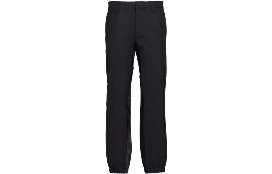PRADA PRADA Triangle logo Wool Trousers