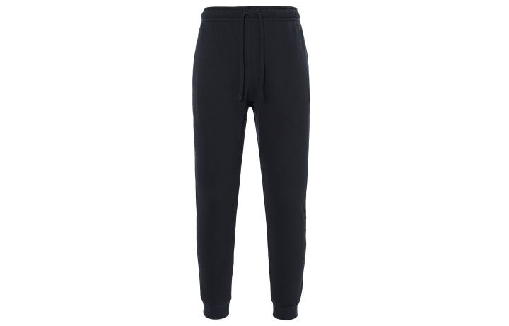 Nike Nike Letter Fleece Lined Thermal Sweatpants Knitted Sweatpants Men's Black