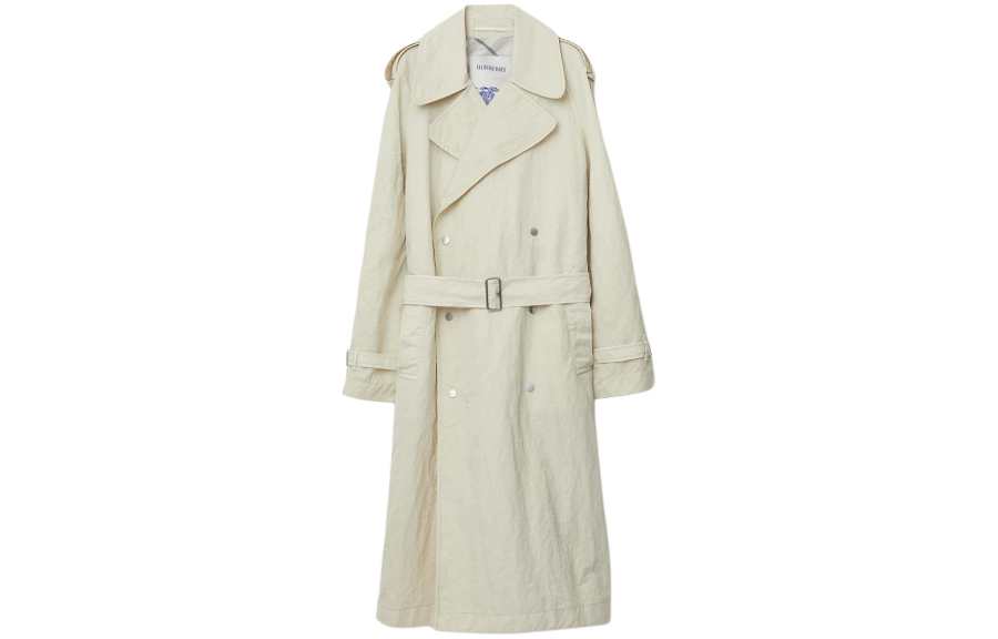 Burberry double-breasted belted trench coat