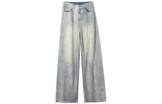 BEETLE TOWN Jeans Unisex Moderate Wide Leg Pants