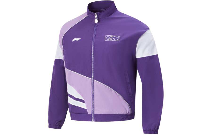 Li-Ning Li Ning Table Tennis Collection Trench Coat Unisex Iron Blue Purple