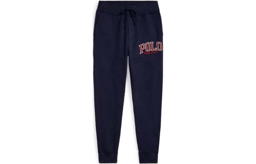 Polo Ralph Lauren FW22 Knitted Sweatpants Men's Marine Blue