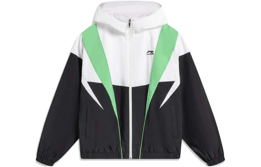 Li-Ning Li Ning Sports Trendy Collection Trench Coat Men's Standard White Black