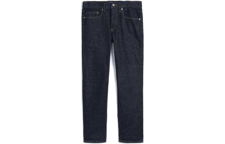 GAP Jeans Men's Dark Blue Moderate Straight Fit Pants