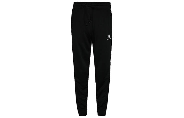 Converse Converse Joggers Knitted Sweatpants Men's Black Moderate Cuffed Pants