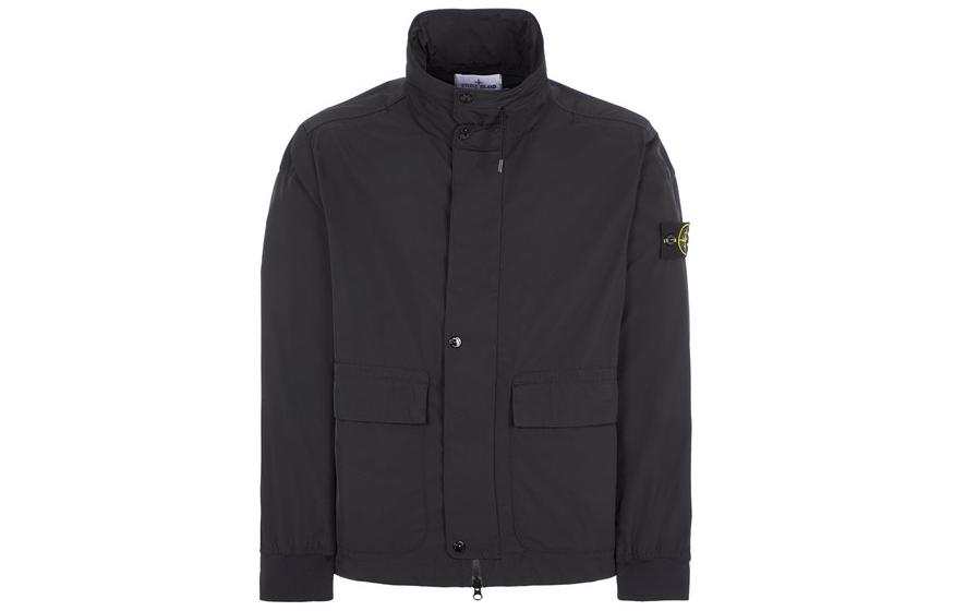 STONE ISLAND STONE ISLAND Logo Patch Jacket