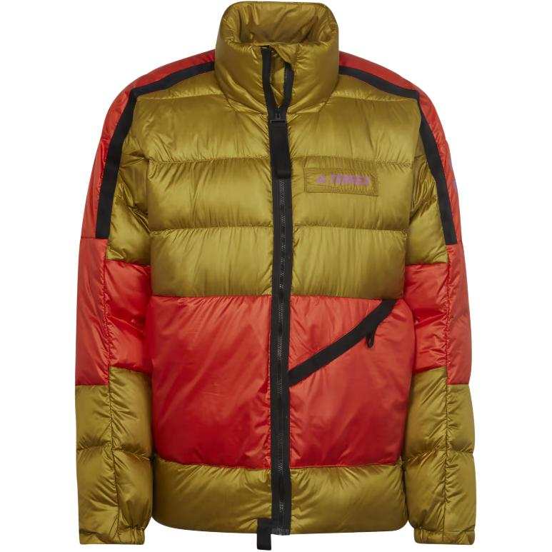 Adidas Adidas Terre TERREX UTILITAS Down Jacket Men's Pulse Olive / Semi impact Orange