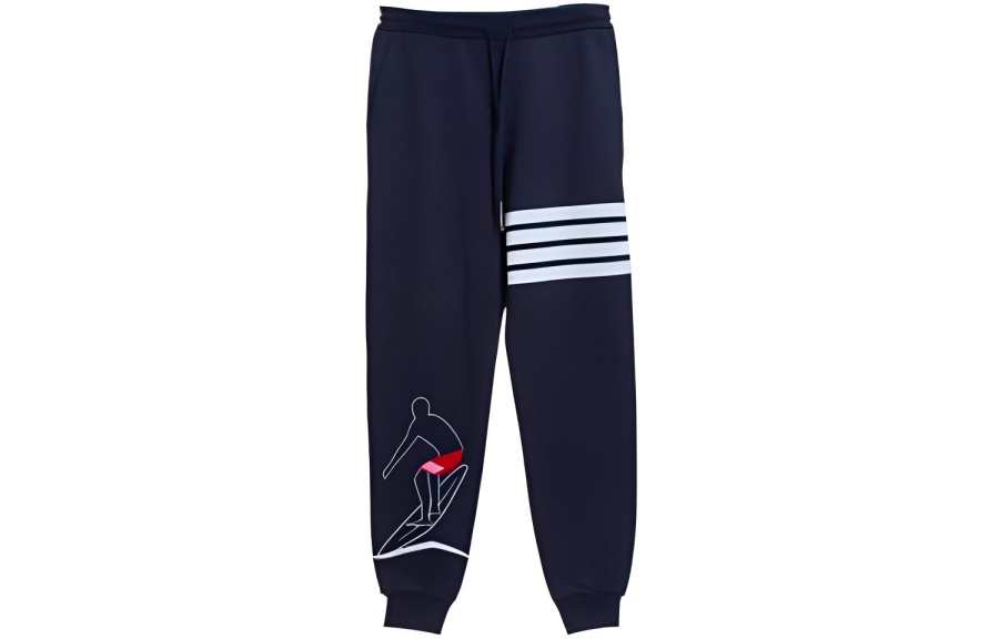 THOM BROWNE THOM BROWNE· FW22 Casual Pants Men's Navy Blue