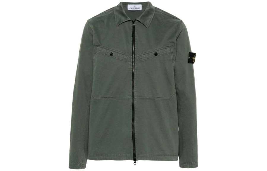 STONE ISLAND SS24 Jackets & Coats Men's Green
