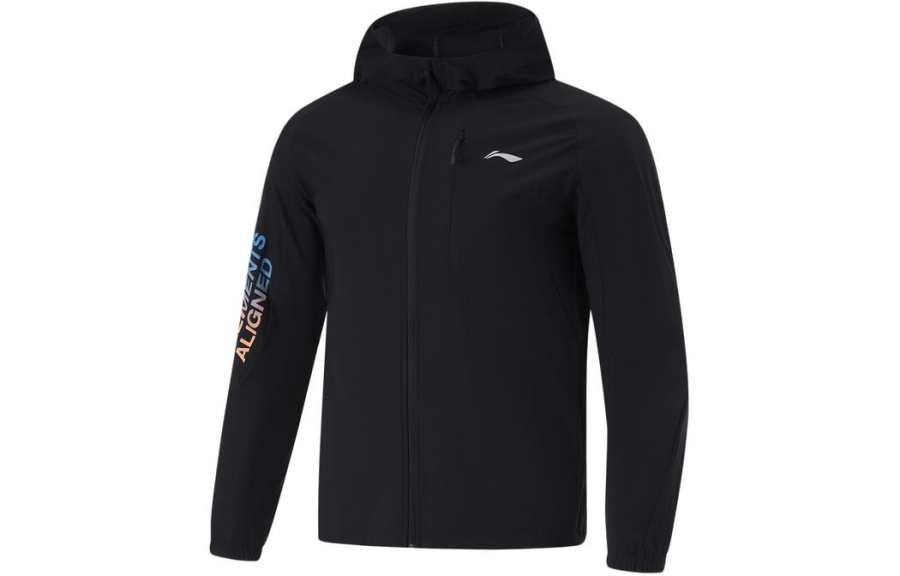 Li-Ning Li Ning Fitness Series Trench Coat Men's Black