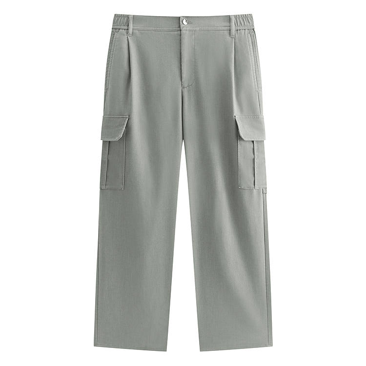 PEACEBIRD MEN Jeans Men's Light Gray Green 1