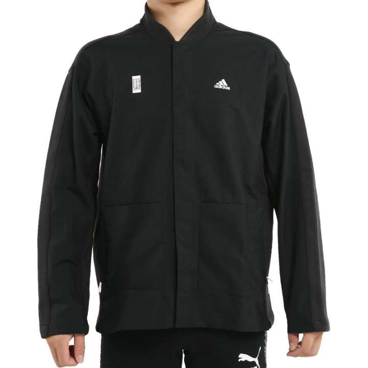 Adidas Adidas Jackets Men's Black Stand Collar Moderate Other