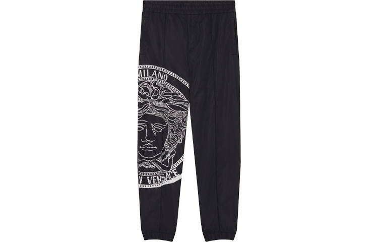 VERSACE VERSACE Knitted Sweatpants Men's Black