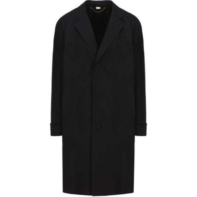 GUCCI SS23 Trench Coat Men's Black