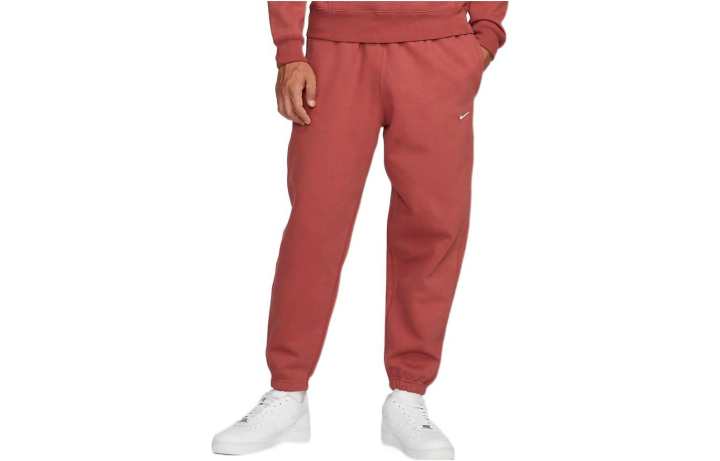 Nike Nike Knitted Sweatpants Men's Canyon Red Moderate Cuffed Pants