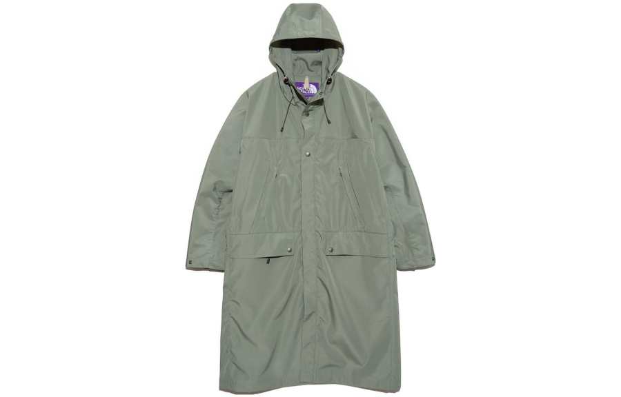THE NORTH FACE PURPLE LABEL Trench Coat Unisex Green