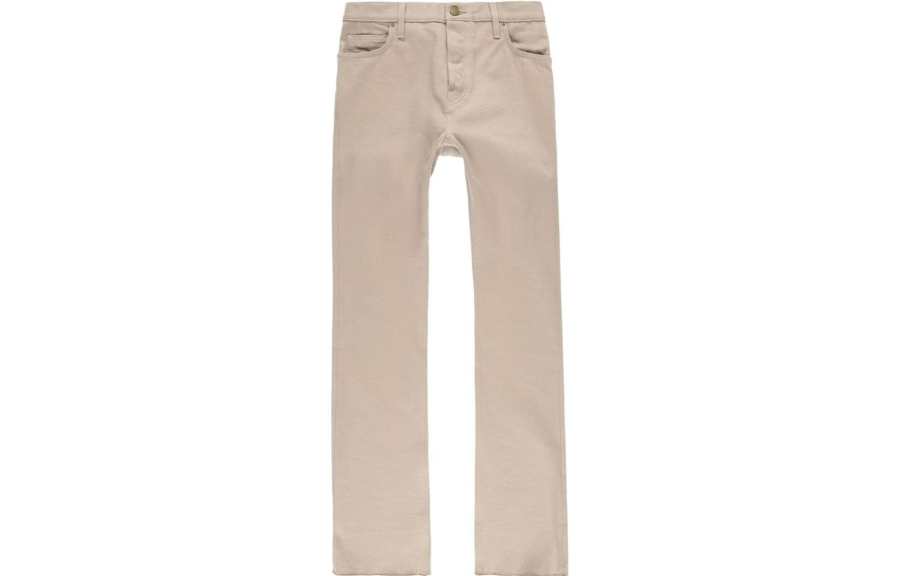 Fear Of God Jeans Men's Beige Moderate Straight Fit Pants