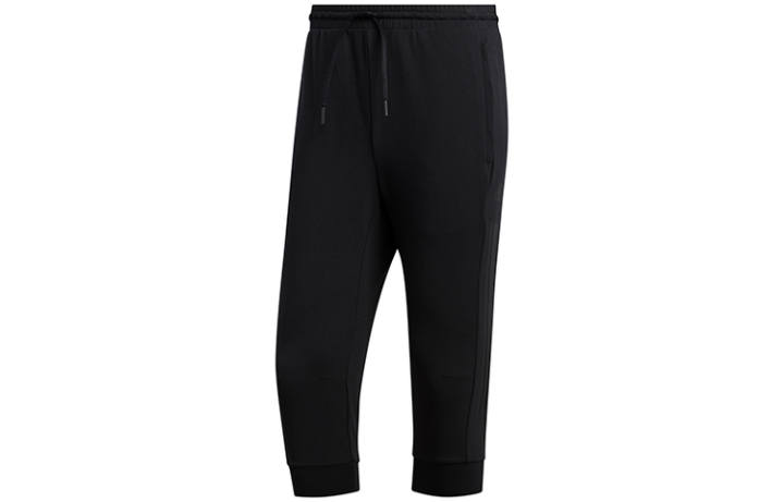 Adidas Adidas Knitted Sweatpants Men's Black Moderate Slim Fit Pants