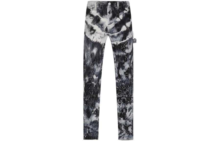 AMIRI AMIRI Cracked Tie Dye Carpenter Jean