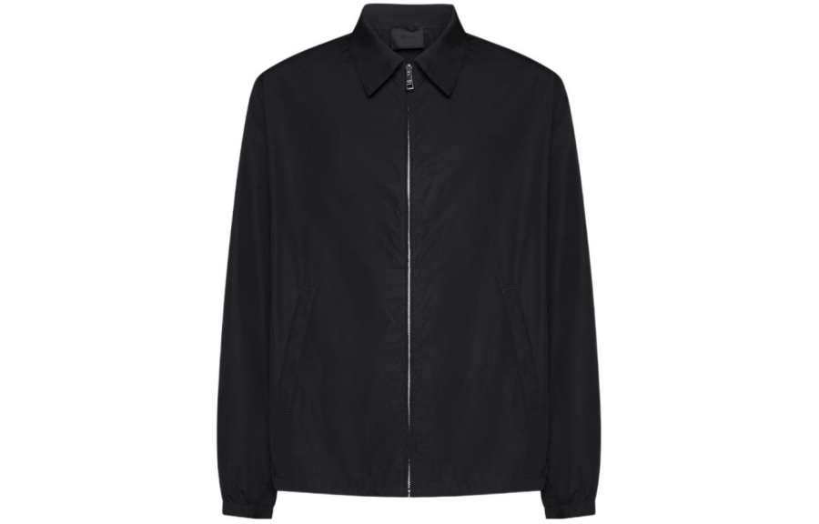 PRADA PRADA Cotton Zip up Shirt Jacket