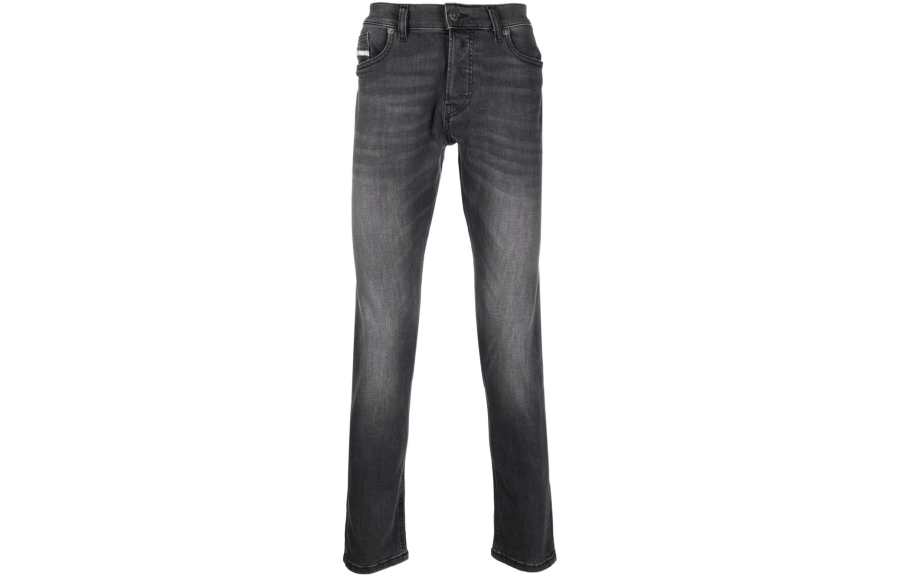 DIESEL Jeans Men's Gray Moderate Straight Fit Pants