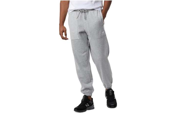New Balance New Balance Knitted Sweatpants Men's Gray Moderate Cuffed Pants