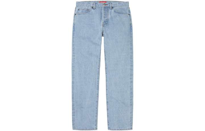 Supreme Supreme SS23 Jeans Unisex Stonewashed Indigo Moderate Straight Fit Pants