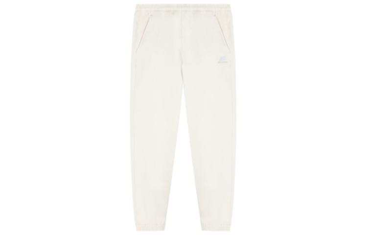 New Balance New Balance Knitted Sweatpants Unisex Ecru Moderate Cuffed Pants