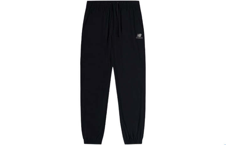 New Balance New Balance Knitted Sweatpants Men's Black Moderate Cuffed Pants