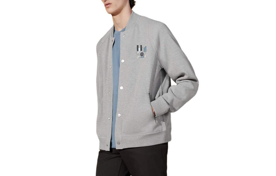 HERMES HERMES Jackets & Coats Men's Light Gray
