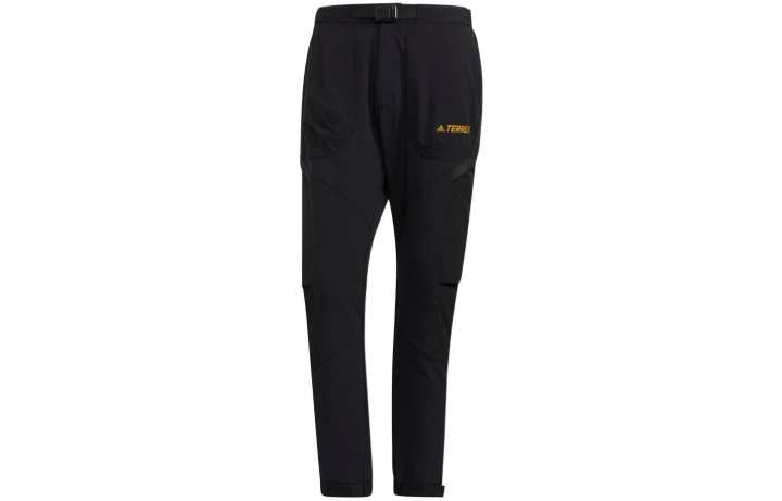 Adidas Adidas Knitted Sweatpants Men's Black Moderate Cuffed Pants