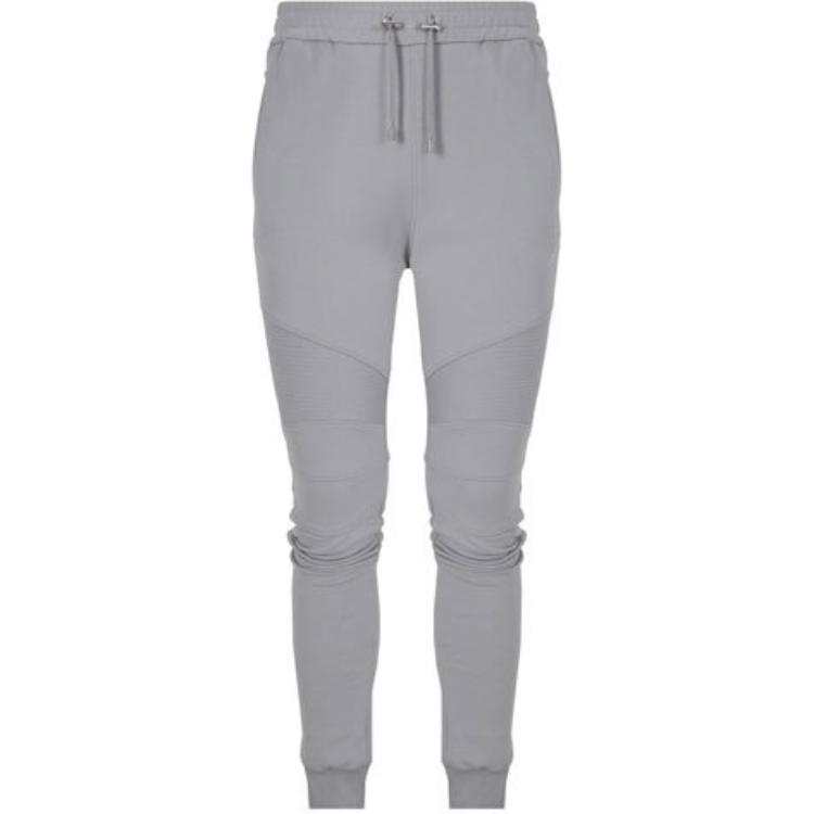BALMAIN BALMAIN SS22 Sports Pants Men's Gray