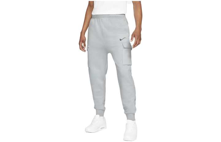 Nike Nike Knitted Sweatpants Men's Light Gray Moderate Cuffed Pants