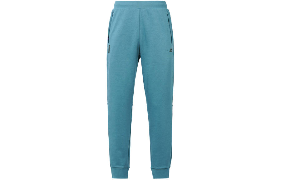 Adidas Adidas Wuji Series Knitted Sweatpants Men's Dark Cyan Moderate Cuffed Pants
