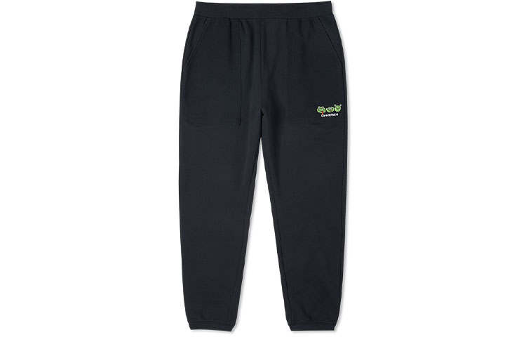 Converse Converse Knitted Sweatpants Men's Black Moderate Cuffed Pants