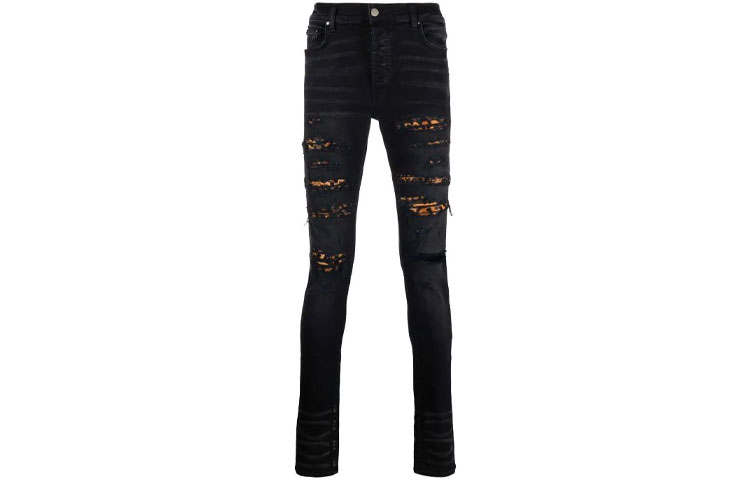 AMIRI AMIRI Leopard Thrasher Jeans