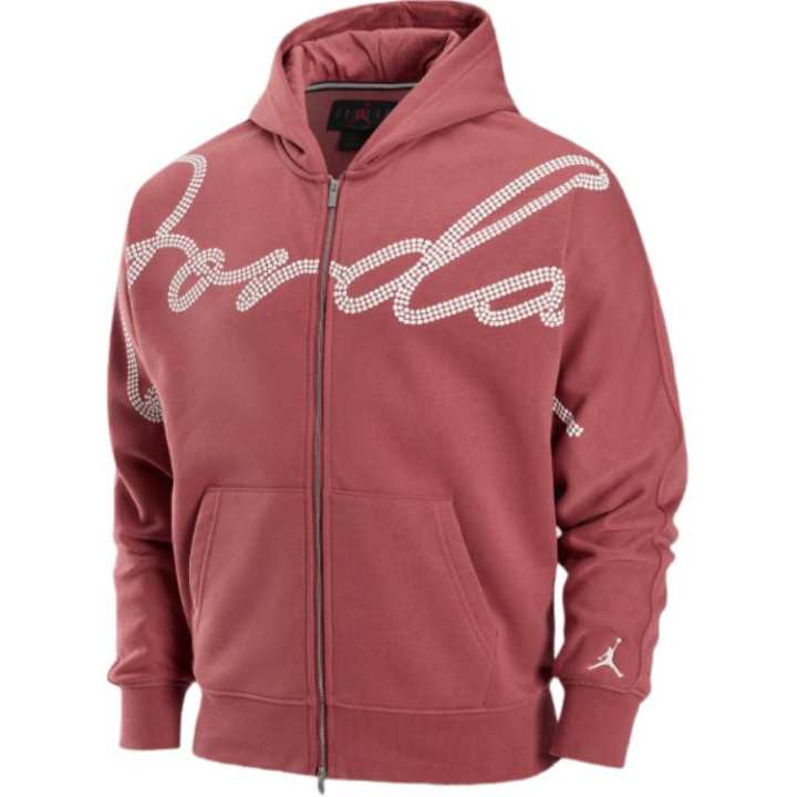 Jordan Jordan MVP FW24 Comfortable Minimalist Style Fleece Lined Thermal Hood Jacket Men's Red