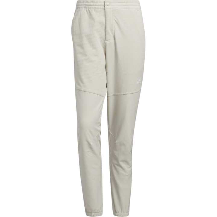 Adidas Adidas Knitted Sweatpants Men's White Moderate Cuffed Pants