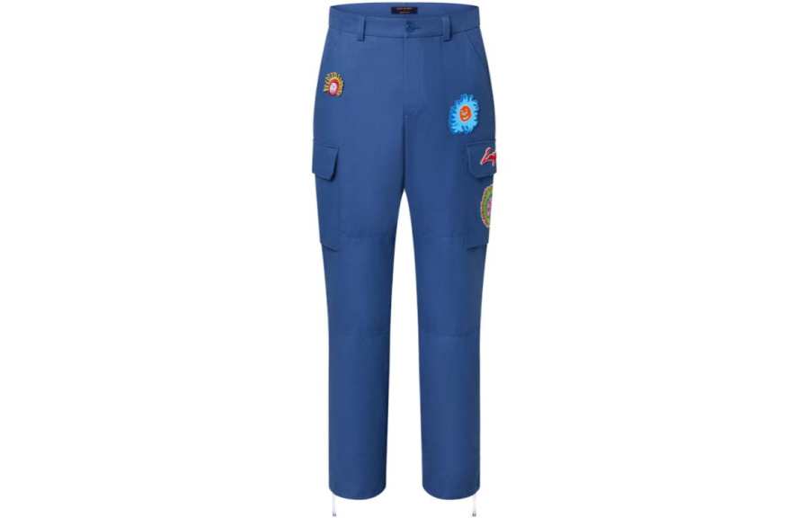 LOUIS VUITTON LOUIS VUITTON SS23 Cargo Pants Men's Blue